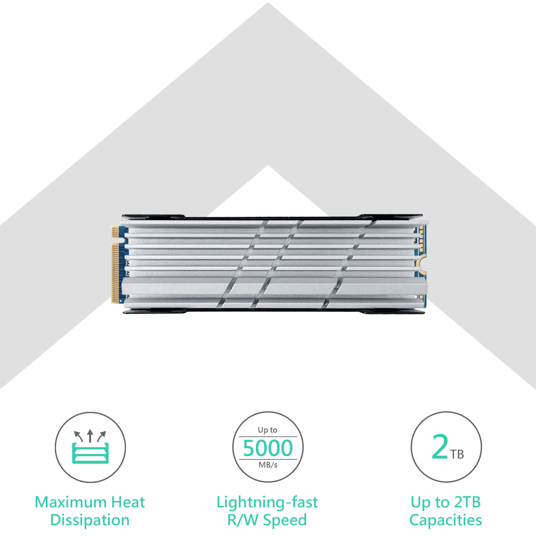M.2 PCIe SSD AS2280Q4 M.2 PCIe Gen4 x4 - Apacer
